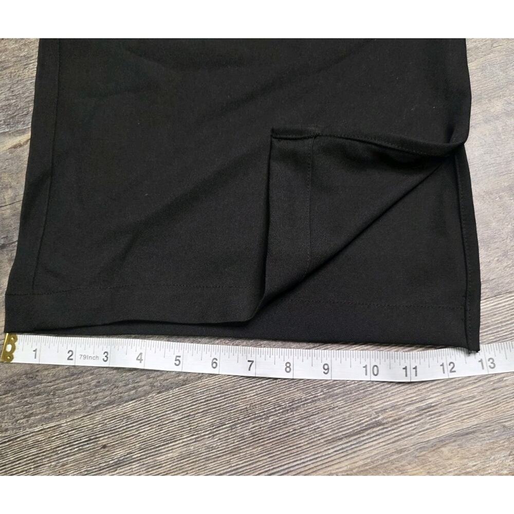 ZAFUL Pants Womens Size L Black Wide Leg Elastic Waist Side Pockets NWT - Picture 5 of 10